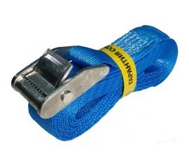 Стяжной ремень с пружинным замком UVE 3 метра, 25мм, RS-25-400-3-blue 