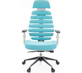Кресло Everprof Ergo Grey ткань бирюзовый EP-Ergo Fabric Тurqoise 