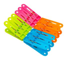 Прищепки Мамонтенок Чистолюб MINI 5.4см набор 12шт D1002-12 