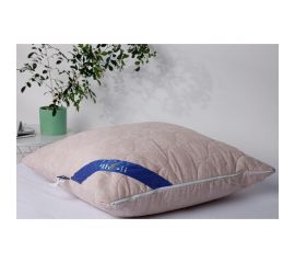 Стеганая подушка Ночь нежна поплин, верблюжья шерсть, 48x68, компрессионная 4660056144736 