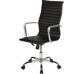 Кресло для руководителя Easy Chair 711 TPU черное, искусственная кожа, металл 1127793 