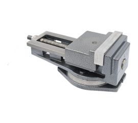 Тиски TORNERI станочные с открытым винтом поворотные L губок 160 мм 042010 