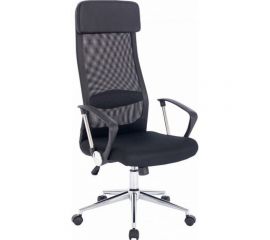 Офисное кресло BRABIX Flight R EX-541, хром, ткань TW, сетка, черное 532517 