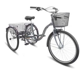 Велосипед STELS Energy-VI VB 26”, размер рамы 17"", хром LU089878 