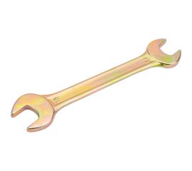 Рожковый ключ, 14x15 мм, желтый цинк СИБРТЕХ 14308 