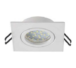 Встраиваемый алюминиевый светильник ЭРА KL87 WH MR16/GU5.3 белый Б0054352 