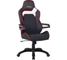 Компьютерное геймерское офисное кресло BRABIX Nitro GM-001, с подлокотниками, экокожа 531816 