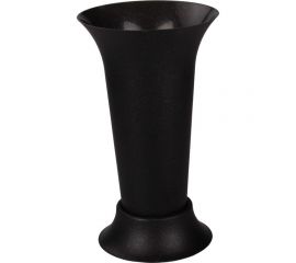 Ваза для цветов ЗПИ Альтернатива под срезку диаметр 185мм, высота 310мм черный М5144 