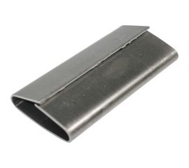 Стальной замок для стальной ленты 19 мм Кордленд 19x45x0,9 мм, 500 шт. ST-19 KREP-00161 