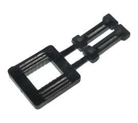 Полипропиленовая пряжка КОРДЛЕНД 20x60x5 для ПП/ПЭТ ленты 12-15 мм, 1000 шт. PP KREP-00112 