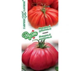 Томат ГАВРИШ Инжирный рубиновый 0,05 г, Инжирный малиновый 0,05 г, серия Дуэт 1070007837 