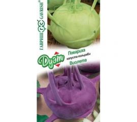 Капуста кольраби ГАВРИШ Повариха 0.1 г+Виолета 0.1 г Дуэт 1026999145 