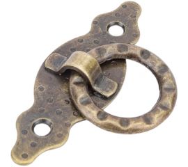 Мебельная ручка Amig покрытие антик 1000-80х30х1,5А 