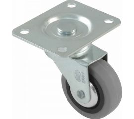 Мебельное колесо Amig серое 2502-30 