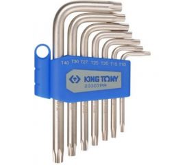 Набор Г-образных ключей (TORX, T10-T40, 7 предметов) KING TONY 20307PR 
