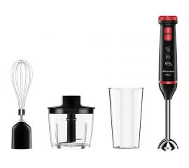 Блендер Аксинья КС-307В черный с красным, 1000 Вт, нож из нержавеющей стали 0R-00005178 
