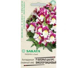 Семена ГАВРИШ Антирринум Львиный зев Флорал Шауэрс Биколор вишневый 7 шт Саката 1071856930 