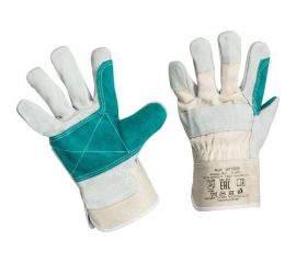 Защитные спилковые комбинированные усиленные перчатки ООО Комус 971993 