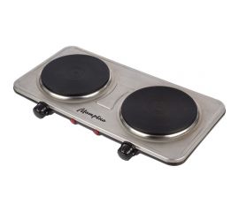 Электроплитка Матрёна МА-063 сталь, блин, 2 конфорка 101248 