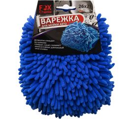 Рукавица для мойки автомобиля Fox Chemie из микрофибры LMF34 