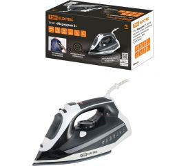 Утюг TDM Меркурий 3, 2600 Вт, керамика, вертикальное отпаривание, антинакипь, антикапля, самоочистка, автоотключение SQ4010-0003 