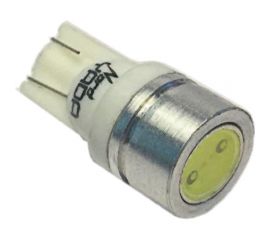 Светодиод Nord-Yada 12 В, T10 (1LED), W5W, HIGH POWER LED белый, 1 Вт, 60 лм, 2 шт. 900329 