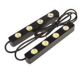 Ходовые огни SKYWAY 12V 4 4 W ~110х15х15мм 2шт S01501011 