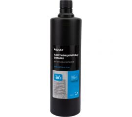 Антиморозная добавка для бетонов и растворов Medera Пластификатор 170 Anti-Frost для придания пластичности, для работ при t не ниже -10 градусов, 1 л 2034-1 