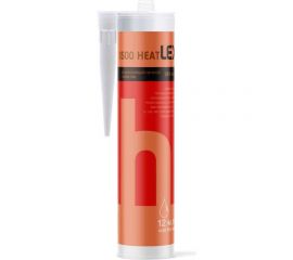 Печной герметик LEX HEAT 1500 0.28 л, черный 30860225P 