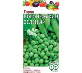 Семена ГАВРИШ Горох Воронежский зеленый 10 г 003400 