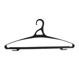 Вешалка для одежды Бытпласт размер 48-50 черный 431202213 