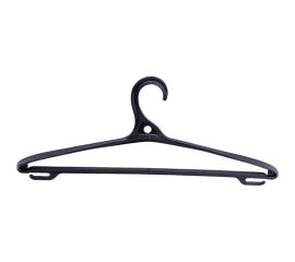 Вешалка для одежды Бытпласт размер 44-46, черный 431201913 