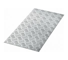 Алюминиевый рифленый лист ЗУБР квинтет, 300x600x1.5 мм 53833 