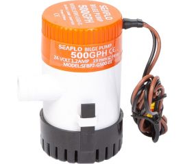 Водооткачивающая трюмная помпа SeaFlo 500 галлон/час, патрубок 19 мм, 24V SFBP2-G500-01 