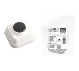 Кнопка TDM А1-0,4-01 для пров. звонков, винты, провод с обр.стороны, полиэт.пак. SQ1901-0114 