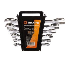 Набор рожковых ключей 6 шт. 6 - 17 Вихрь 73/6/5/3 
