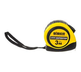 Рулетка (обрезиненный корпус, 3 м х 16 мм) Biber AUTOSTOP 40071 тов-173001 