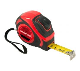 Обрезиненная рулетка GROSSMEISTER ""АВТОСТОП"", 5м*19мм 009004002 