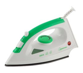 Утюг HomeStar HS-4001 бело-зеленый, 2000 Вт, пар, тефлоновая подошва 004837 