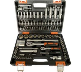 Набор инструментов Вихрь АВТО, 1/2, 1/4, CrV, в кейсе 94 предмета 73/6/7/7 