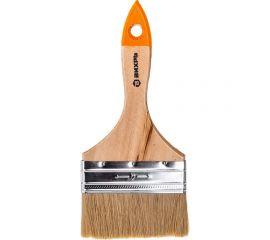 Кисть 100 мм 4 дюйма натуральная щетина Вихрь СТАНДАРТ 73/3/4/6 