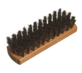 Щетка для обуви YOZHIK натуральная щетина, черная, 125x40x11 мм, 80 пучков Б/031 