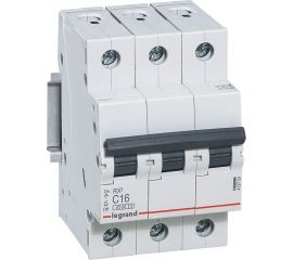 Автоматический модульный выключатель Legrand 3п C 50А 4.5кА RX3 Leg 419713 1199893 