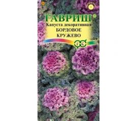 Капуста декоративная ГАВРИШ Бордовое кружево 0.05 г воронежская 1071858724 