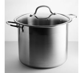 Кастрюля Webber BE-128-10L из нержавеющей стали 10 литров, 24x21 см 0R-00006128 