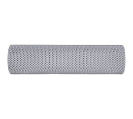 Коврик-дорожка против скольжения VORTEX ШАШКИ ПВХ, 4.5 мм, 0.9х10 м, серый 24071 