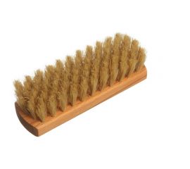 Щётка для обуви YOZHIK натуральная щетина, светлая, 125x40x11 мм, 80 пучков Б/061 