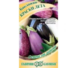 Семена ГАВРИШ Баклажан Краски лета смесь, 0.1 г 1071856326 
