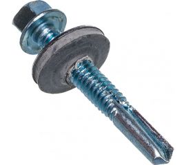 Саморез Мир крепежа 5,5x76 кровельный увеличенное сверло, цинк (200 шт) УТ000023304 