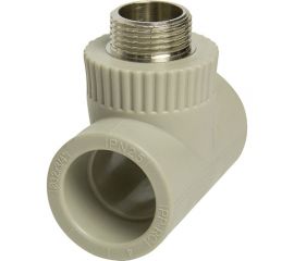 Комбинированный тройник VRT наружная, 32х3/4х32 EVER plast, серый, Россия 538381 